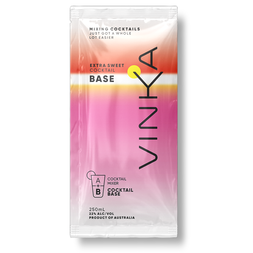 This Extra Sweet base has been crafted in Australia from 100% Australian grown grapes that have been naturally fermented and are preservative free.
