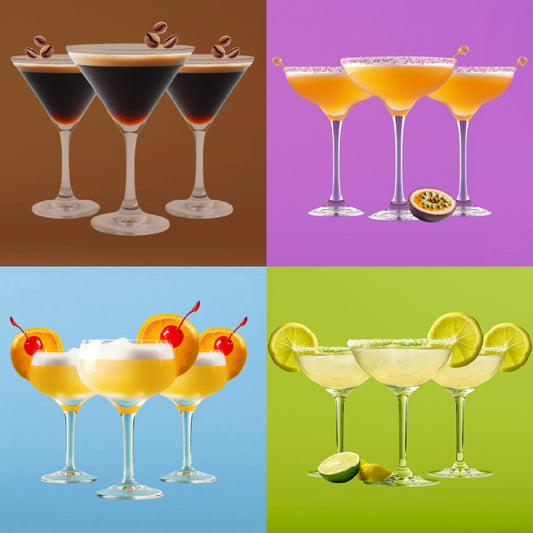Perfect for impressing guests or elevating your own gathering, each pack provides everything you need to craft these signature cocktails effortlessly.