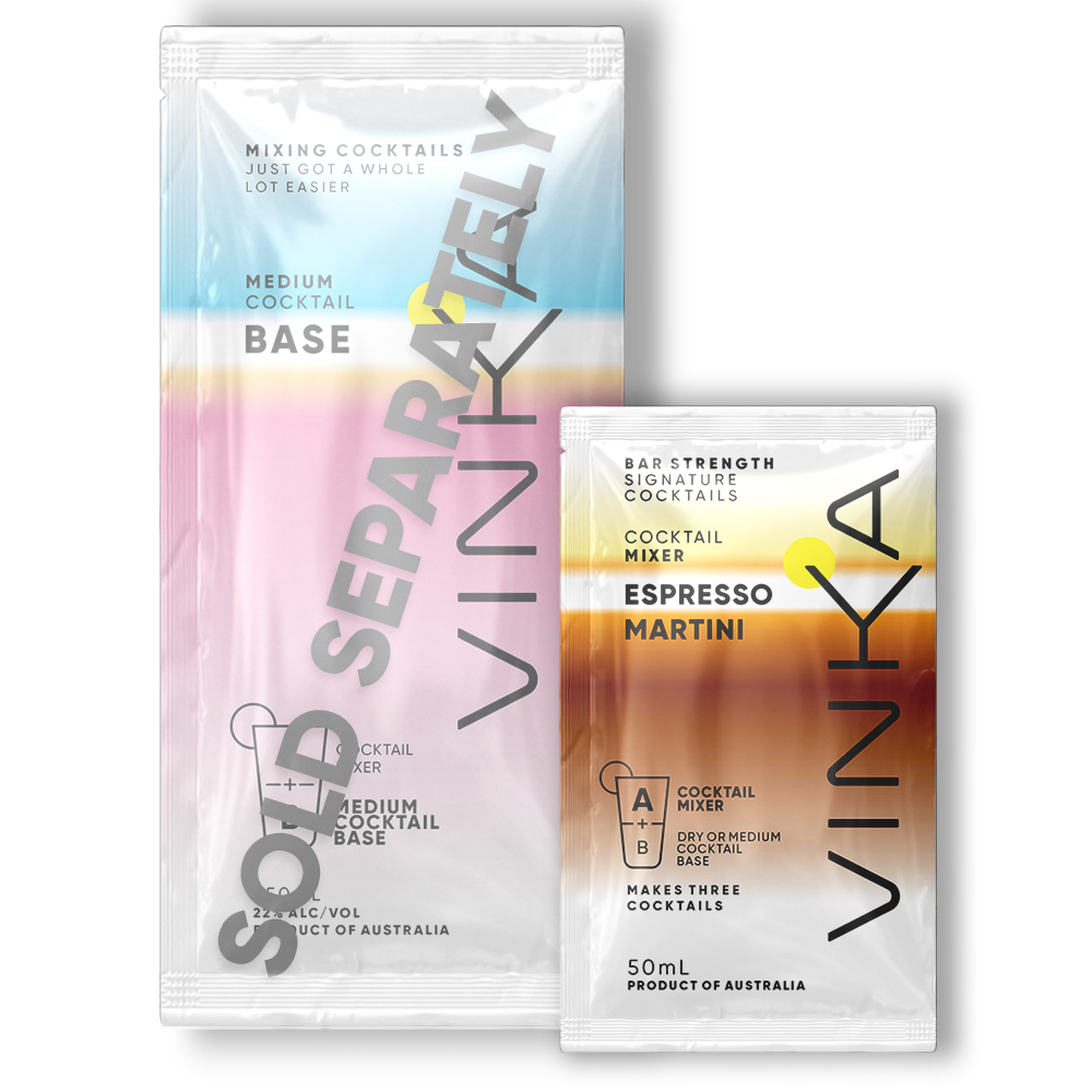 50mL Vinka Espresso Martini Cocktail Mixer Only.