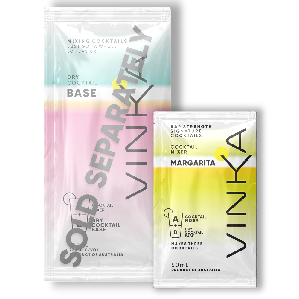 50mL Vinka Margarita Sachet Render.