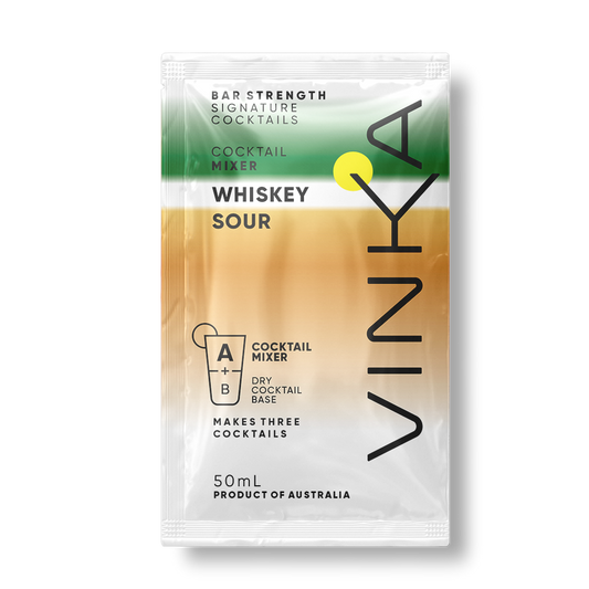 How to make a whiskey Sour? 50mL Whiskey Sour VINKA Cocktail Mixer.