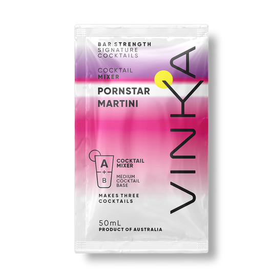 50mL Vinka Pornstar Martini Cocktail Mixer Only Render with White Background. 