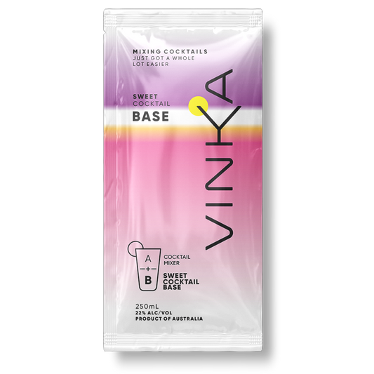 This Sweet&nbsp;base has been crafted in Australia from 100% Australian grown grapes that have been naturally fermented and are preservative free. This process creates a drink that’s very similar to vodka and is an exceptionally neutral base for your favourite cocktails.&nbsp;
