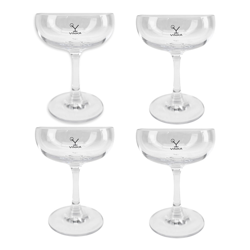 The perfect gift for a VINKA Cocktail Queen or King. Did someone say Espresso Martini Glass!? Pornstar Martini certified.