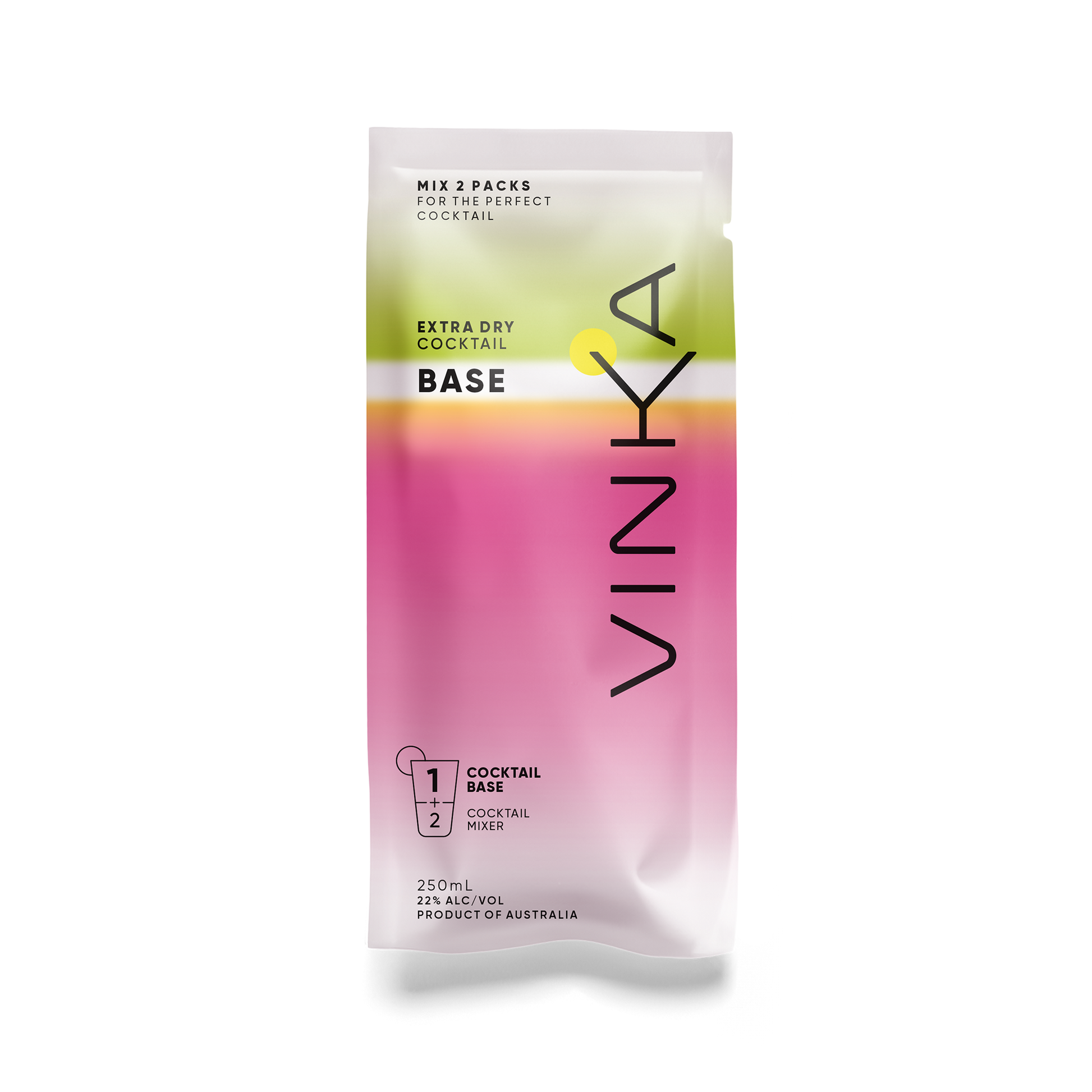 VINKA Extra Dry Cocktail Base as Cocktail Spirit Replacement.