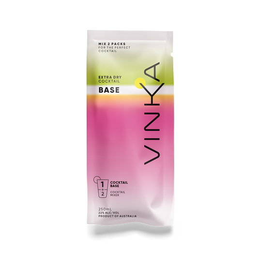 VINKA Extra Dry Cocktail Base as Cocktail Spirit Replacement.