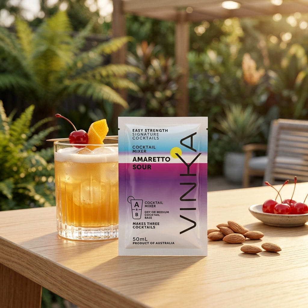 Amaretto Sour VINKA Kit - Makes Three Cocktails