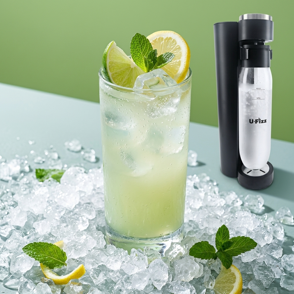 VINKA U-Fizz Natural Lemon Pub Squash | 5.5% | makes 1L