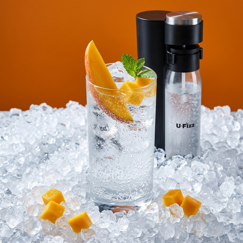 VINKA U-Fizz Natural Mango Seltzer | 5.5% | makes 1L