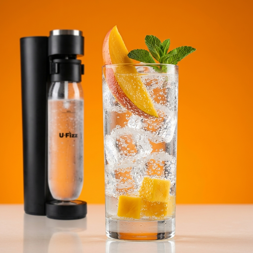 VINKA U-Fizz Natural Mango Seltzer | 5.5% | makes 1L