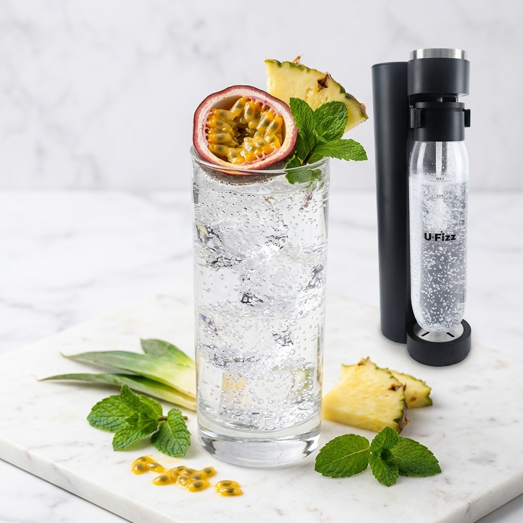 VINKA U-Fizz Natural Passionfruit Seltzer | 5.6% | makes 1L