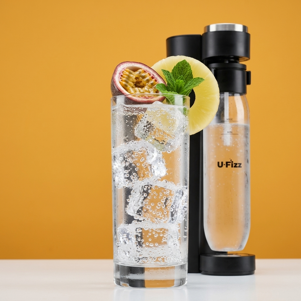 VINKA U-Fizz Natural Passionfruit Seltzer | 5.6% | makes 1L