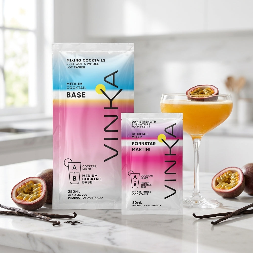 Pornstar Martini VINKA Kit - Makes Three Cocktails
