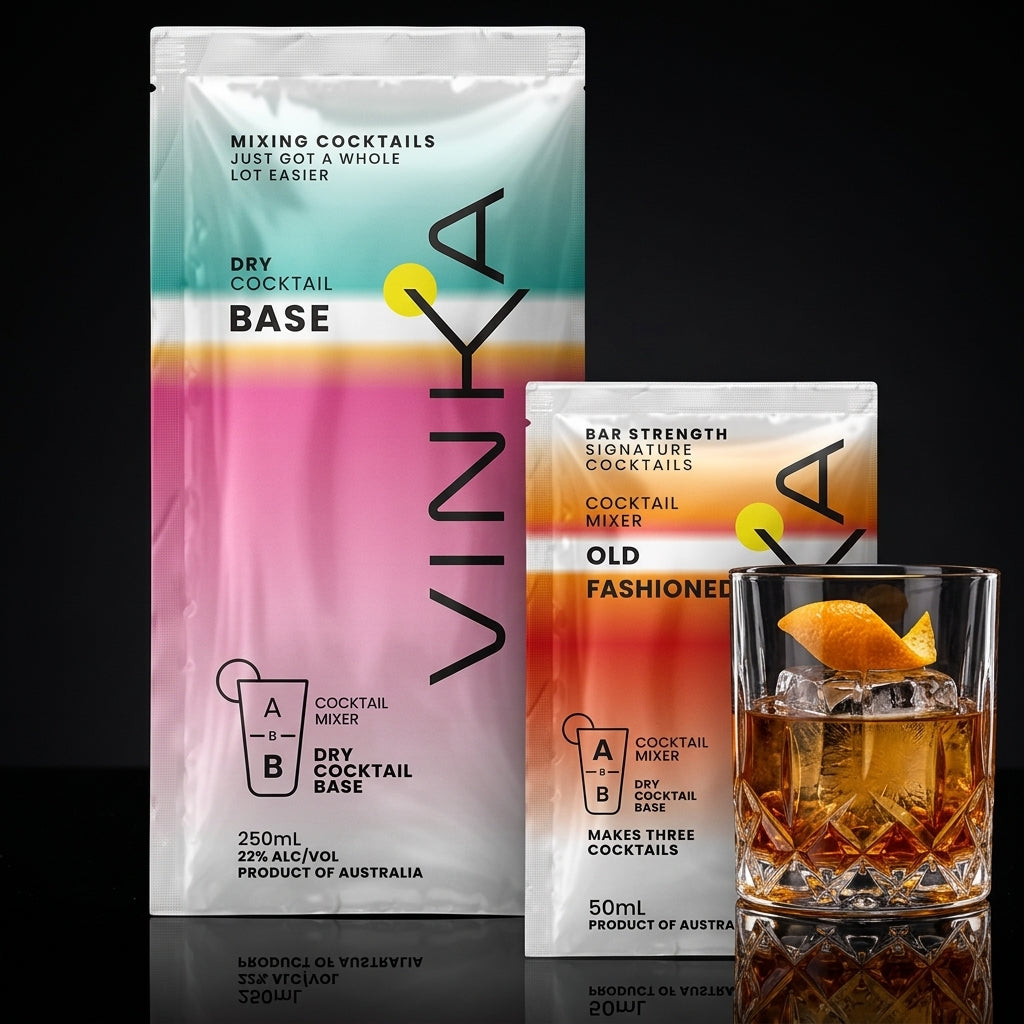 Old Fashioned VINKA Kit - Makes Three Cocktails