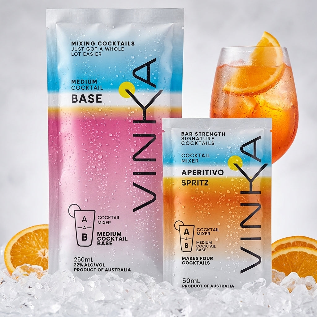 Aperitivo Spritz VINKA Kit - Makes Four Cocktails