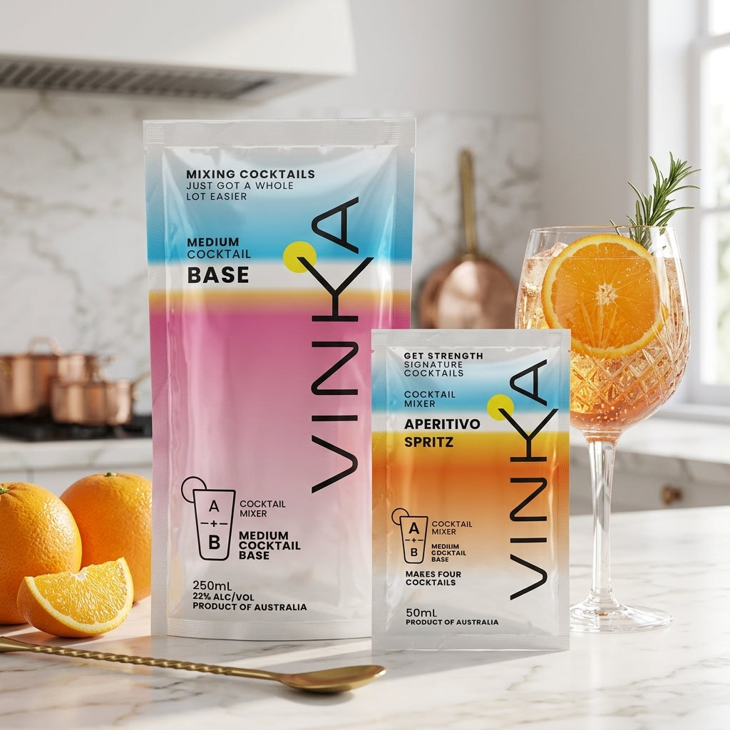 Aperitivo Spritz VINKA Kit - Makes Four Cocktails