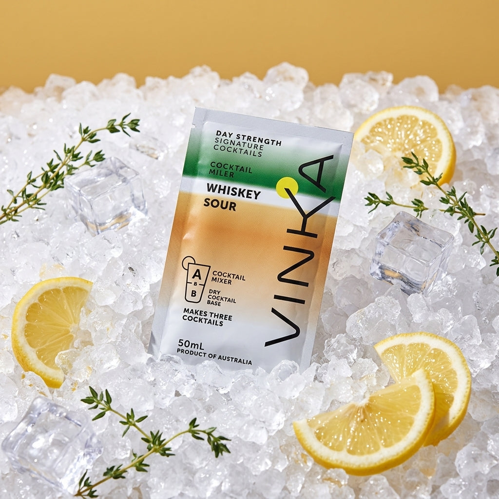 Whiskey Sour VINKA Kit - Makes Three Cocktails